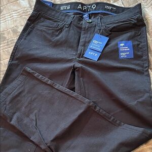 Apt. 9 Men’s Premier Black Trousers